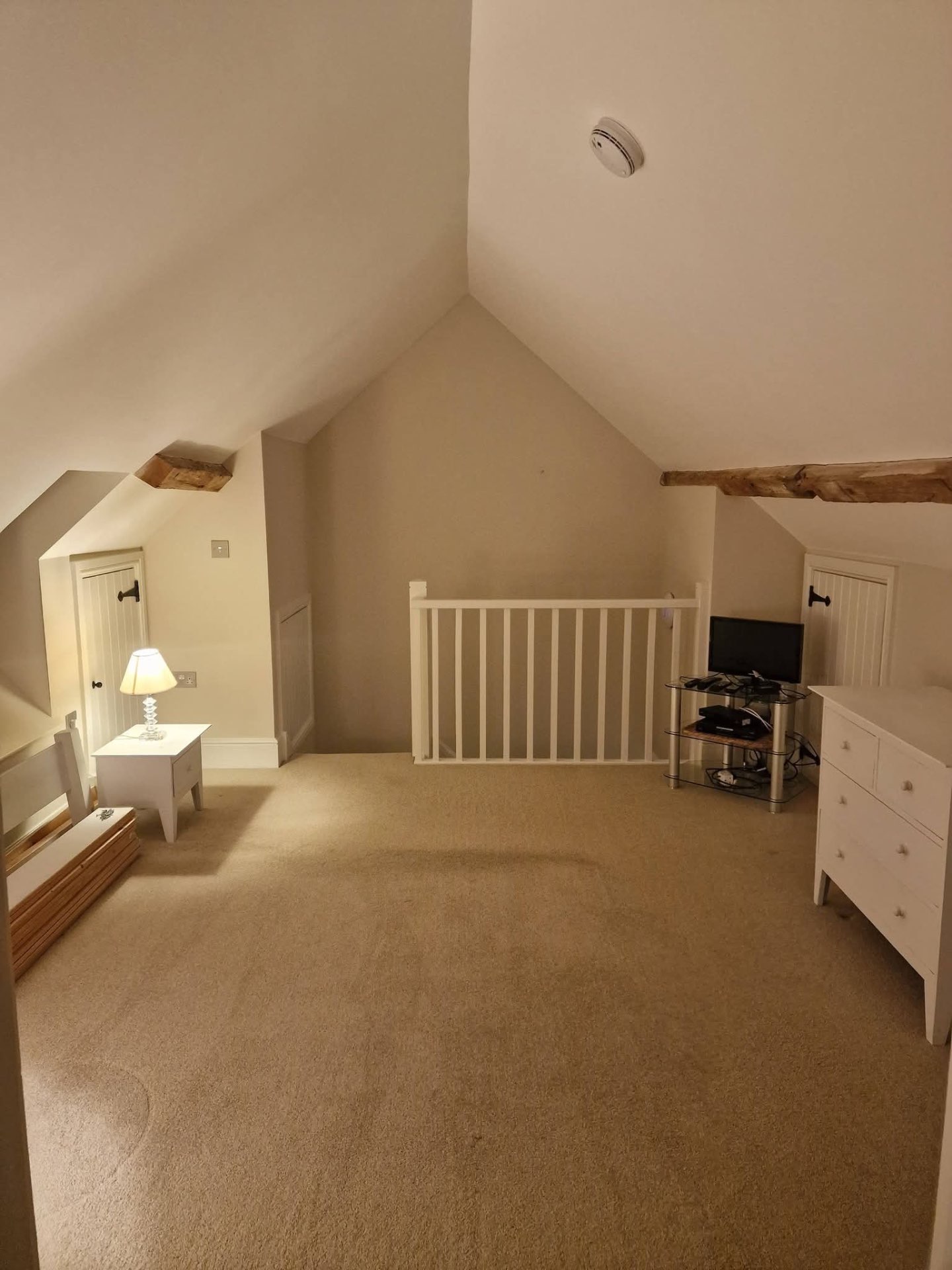 Attic bedroom assessed for energy performance